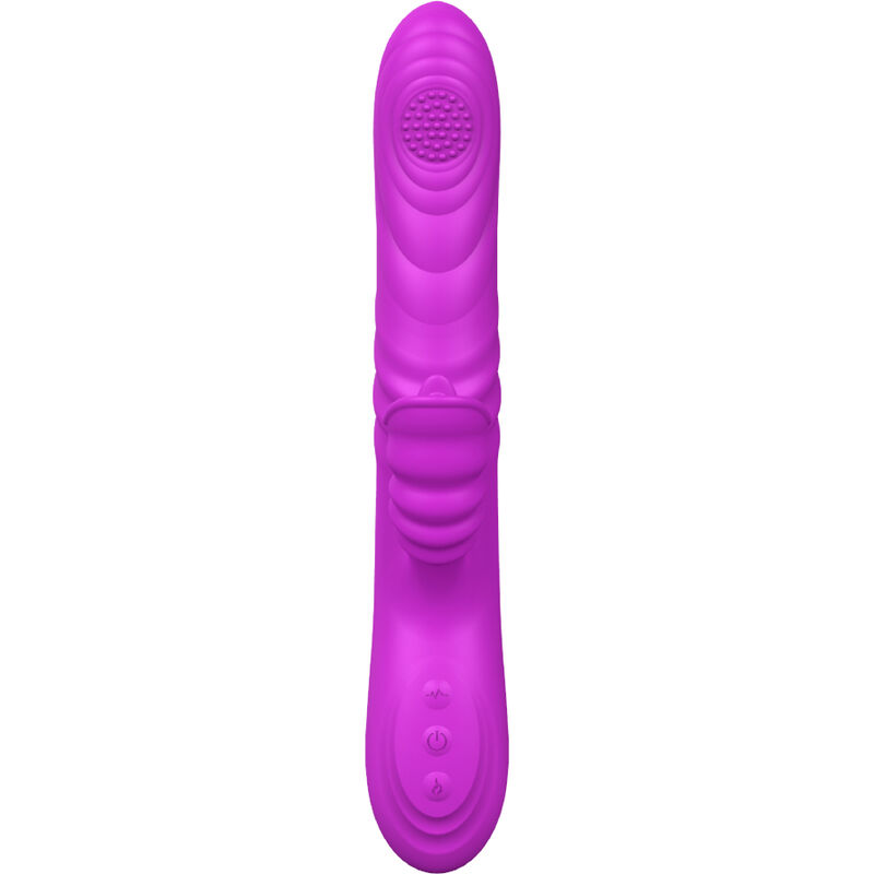 ARMONY - VIBRADOR MULTIFUNO ANGELIA COM LÍNGUA ESTIMULANTE EFEITO CALOR VIOLETA - Image 5