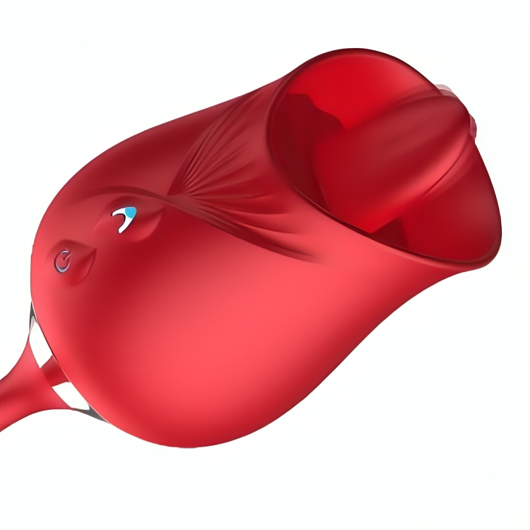 ARMONY - VIBRADOR DE FLOR DELIGHT E BUMPING COM LÍNGUA VERMELHA - Image 3