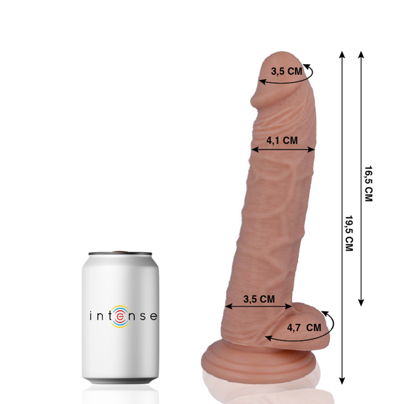 MR INTENSE - 15 PÊNIS REALÍSTICO 19.5 CM -O- 4.1 CM - Image 2