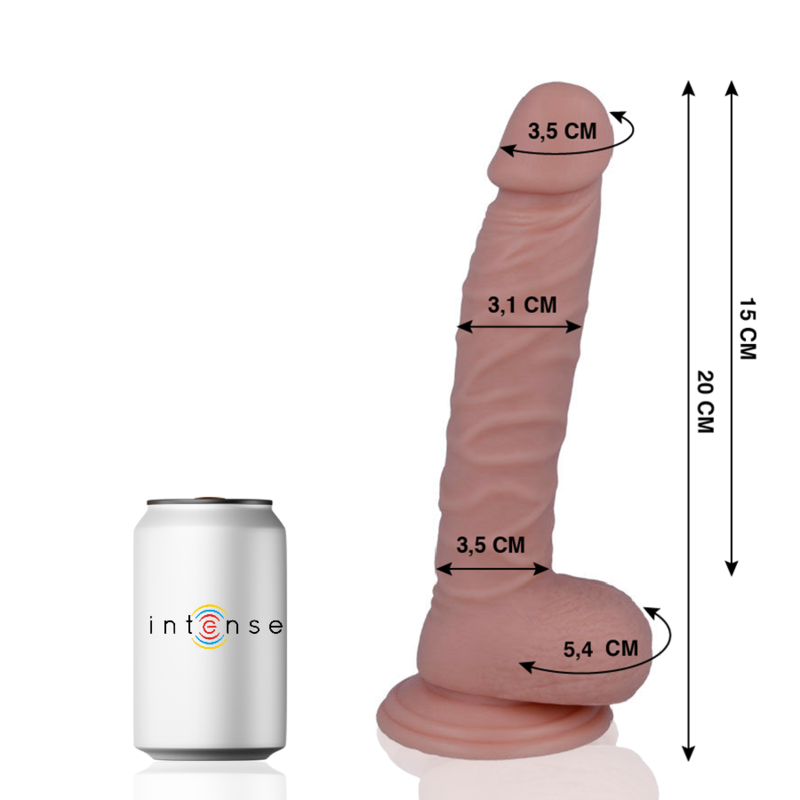 MR INTENSE - 19 REALISTIC PENIS 20 CM -O- 3.1 CM - Image 2