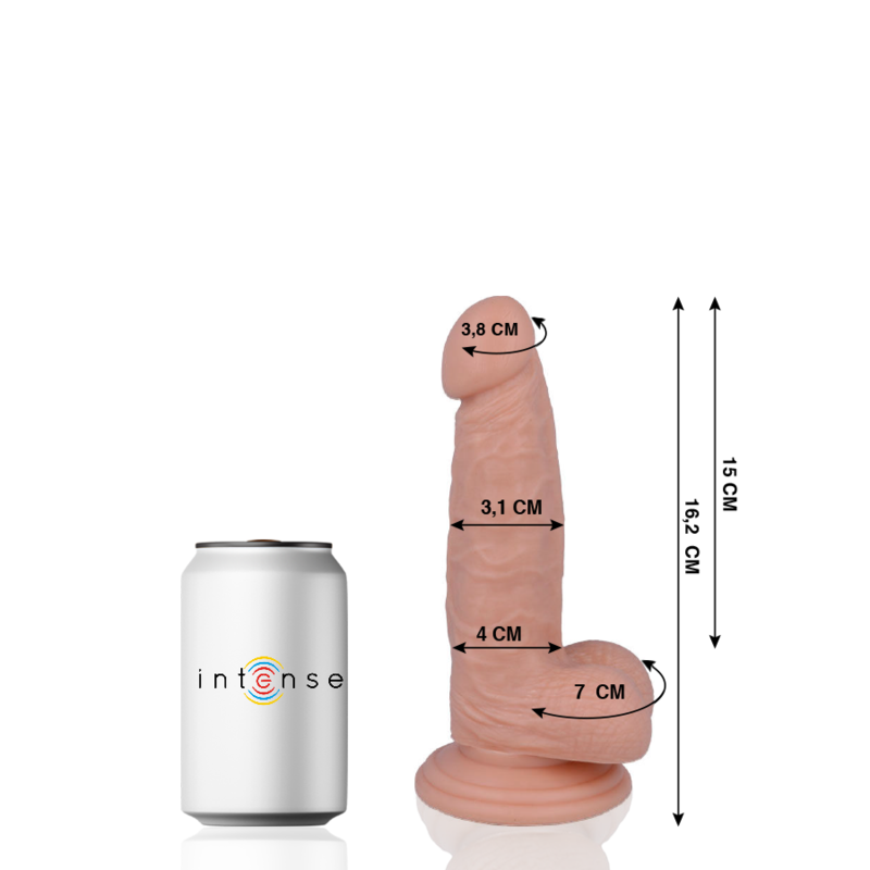 MR INTENSE - 4 REALISTIC PENIS 16.2 CM -O- 3.1 CM - Image 2