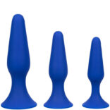 CALEXOTICS - ADMIRAL KIT 3 PLUG ANAL AZUL