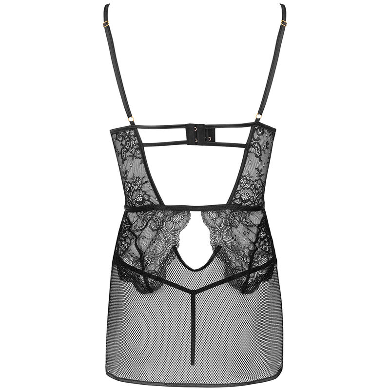 LIVCO CORSETTI FASHION - BARIRIN LC 90633 FALDA + PANTY NEGRO - Image 4