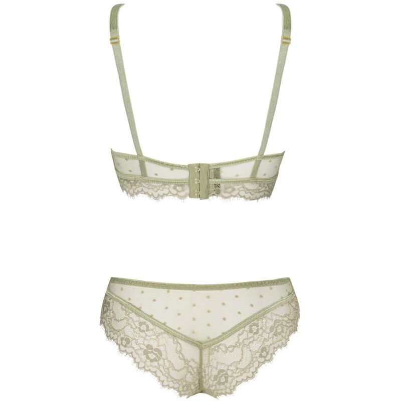 LIVCO CORSETTI FASHION - PINE LC 90667 SUJETADOR + PANTY KHAKI - Image 4