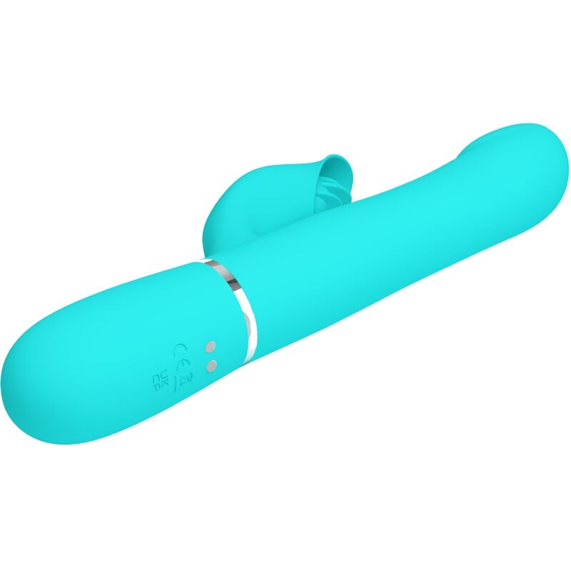 PRETTY LOVE - VIBRADOR COELHO PÉROLAS AQUA VERDE - Image 5