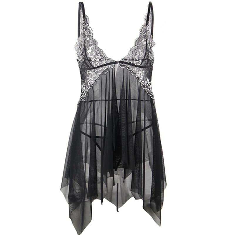 SUBBLIME - BABYDOLL TELA TUL PECHO ENCAJE S/M - Image 5