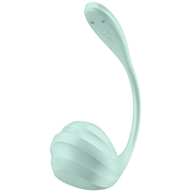 SATISFYER - ESTIMULADOR DE PÉTALA LISA G-POINT ÁGUA VERDE APLICATIVO GRATUITO - Image 3