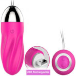 ARMONY - OVO VIBRANTE ESPIRAL SWEETY CONTROLE REMOTO ROSA