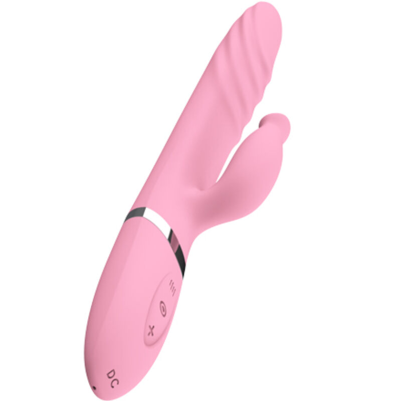 ARMONY - VIBRADOR E THRUSTING COM LÍNGUA DE EFEITO DE CALOR ROSA - Image 5