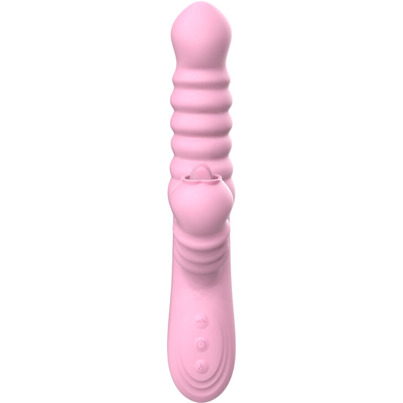 ARMONY - VIBRADOR MULTIFUNÇÃO COM EFEITO DE CALOR ESTIMULANTE DE LÍNGUA ROSA - Image 4