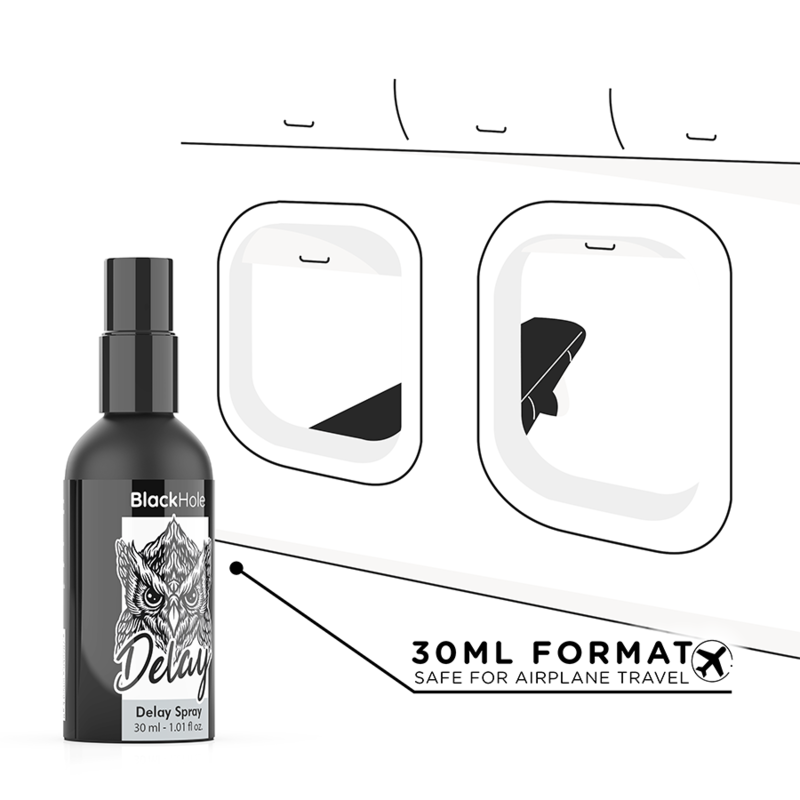 BLACK HOLE - SPRAY RETARDANTE STUDY FORTE 30 ML - Image 4