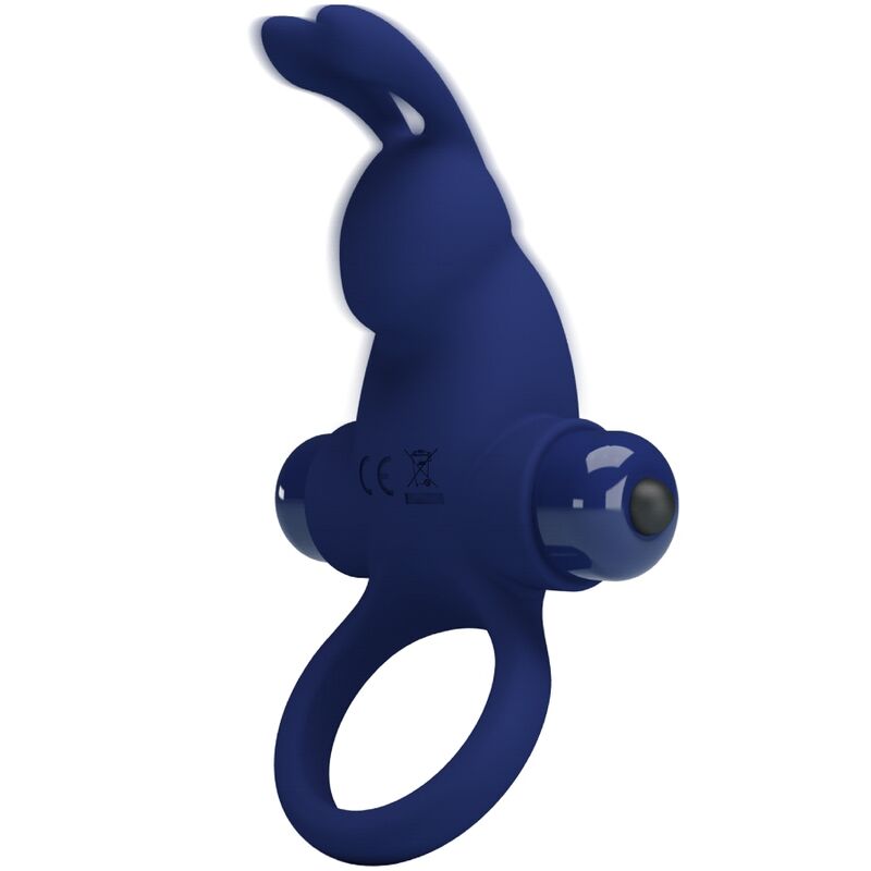 PRETTY LOVE - JIRO ANEL DE COELHO COM VIBRAO AZUL - Image 5