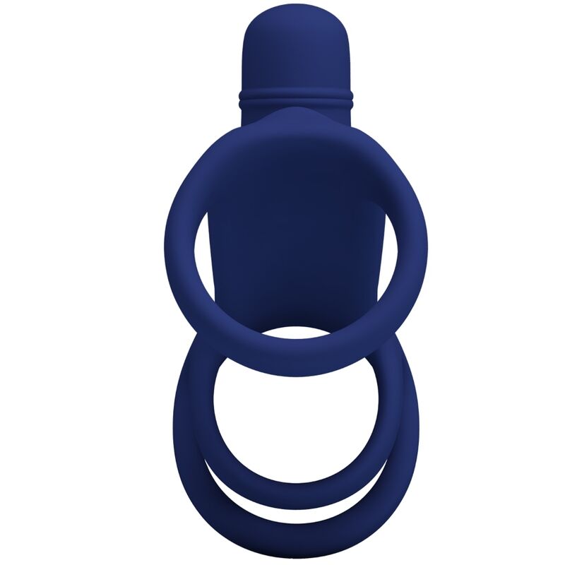 PRETTY LOVE - ANEL VIBRANTE ELISH COM EXTENSO AZUL - Image 3