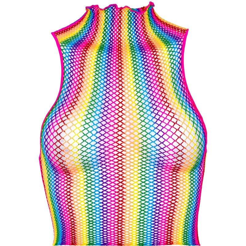 LEG AVENUE - TOP NET MULTICOLOR - Image 3