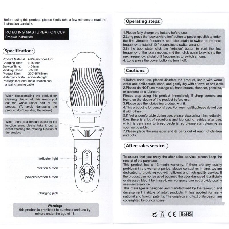 ARMONY - BELUCCI VIBRADOR MASTURBADOR ORAL BRANCO - Image 4