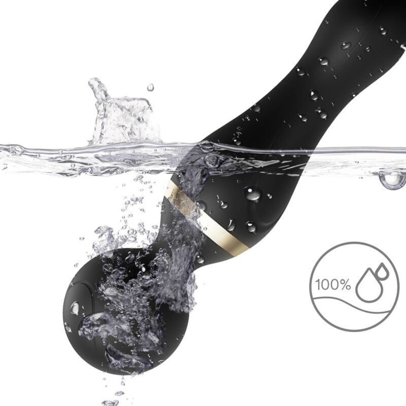 ARMONY - FREEZA MASSAGER E VIBRADOR CABEÇA SUPER FLEXÍVEL PRETA - Image 4