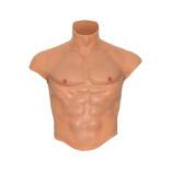 DESEJO OCULTO - CAMISETA DE TORSO MASCULINO DE SILICONE ALTER EGO COM DETALHES EM TOM DE CORPO