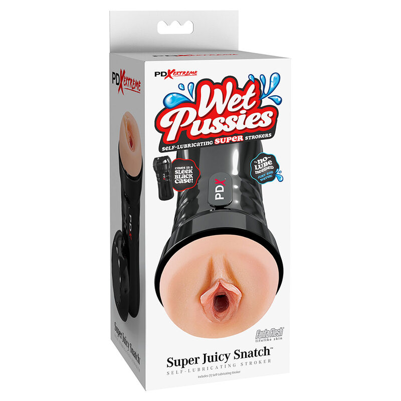 PDX EXTREME - WET PUSSIES AUTOLUBRIFICANTE MASTURBADOR CARNE - Image 2