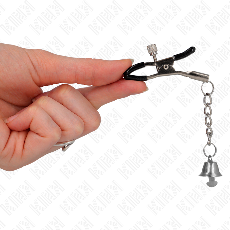KINK - PINÇAS PINGENTE SINO PRATA 6 CM - Image 4