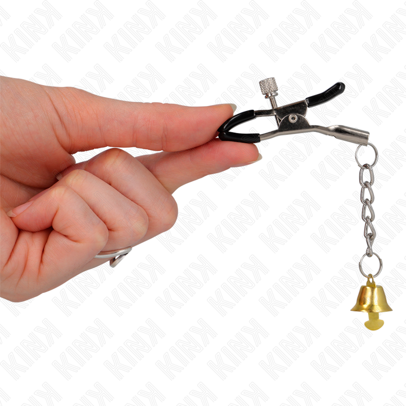 KINK - PINÇAS PINGENTE SINO DOURADO 6 CM - Image 4
