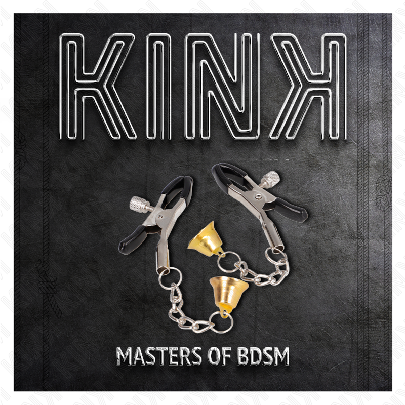 KINK - PINÇAS PINGENTE SINO DOURADO 6 CM - Image 5