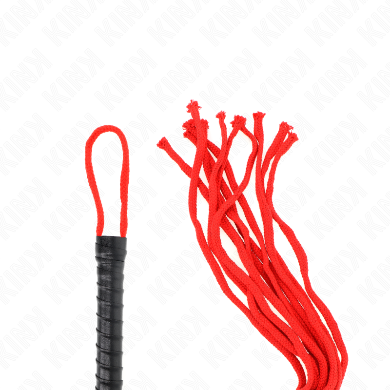 KINK - CHICOTE DE CORDA ROJO 56 CM - Image 5