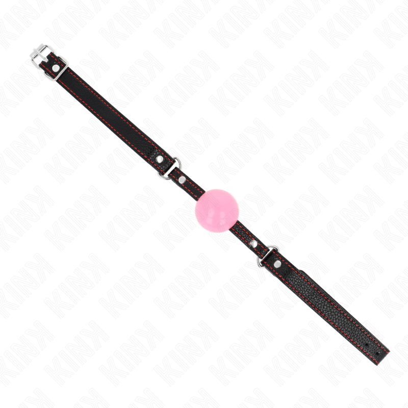 KINK - BOLA OURO ROSA 4 CM MORDAÇA 60 x 2 CM - Image 3