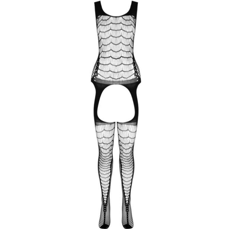 PASSION - BS 104 BODYSTOCKING PRETO TAMANHO ÚNICO - Image 3