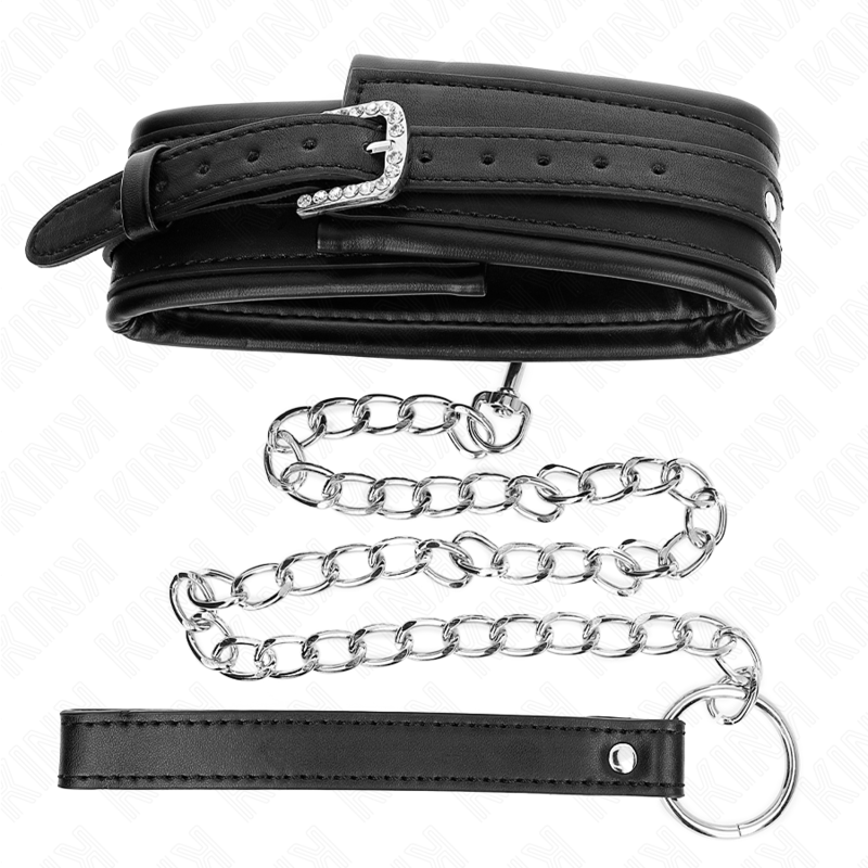 KINK - COLAR COM ALÇA DE FIVELA BRILHANTE 65 CM 48,5 CM X 5,3 CM - Image 5