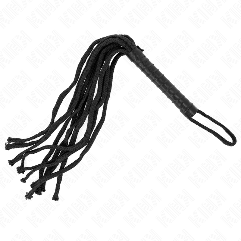 KINK - CHICOTE DE CORDA PRETA 56 CM - Image 3