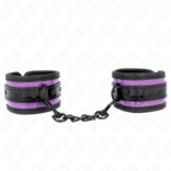 KINK - PUNHOS DE NEOPRENE ROXO CLARO AJUSTÁVEIS 21-28 CM X 5 CM