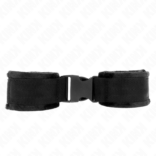 KINK - RETENÇÕES DE PULSO NYLON BIND HOOKLOOP VERMELHO-PRETO MODELO 1 AJDUSTABLE 25-35 CM X 6 CM