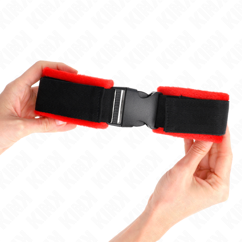 KINK - RETENÇÕES DE PULSO NYLON BIND HOOKLOOP PRETO MODELO 1 AJDUSTÁVEL 25-35 CM X 6 CM - Image 3