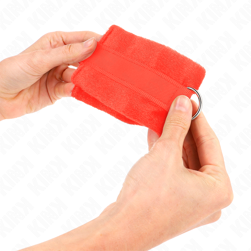 KINK - ALGEMAS DE PELE INICIANTE VERMELHO 30 X 7 CM - Image 3