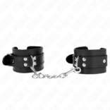 KINK - PULSO SIMPLES PRETO AJUSTÁVEL 20-23 CM X 5,5 CM