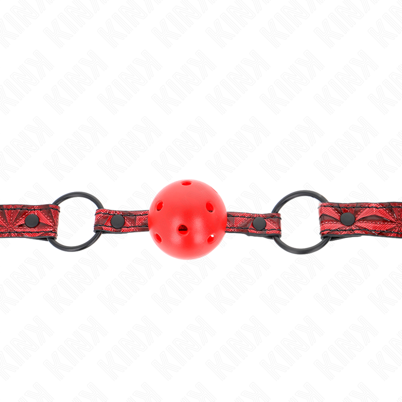 KINK - BOLA PADRÃO DIAMANTE 4,5 CM GAG MODELO 1 64,5 CM AJUSTÁVEL 42-60 CM - Image 3