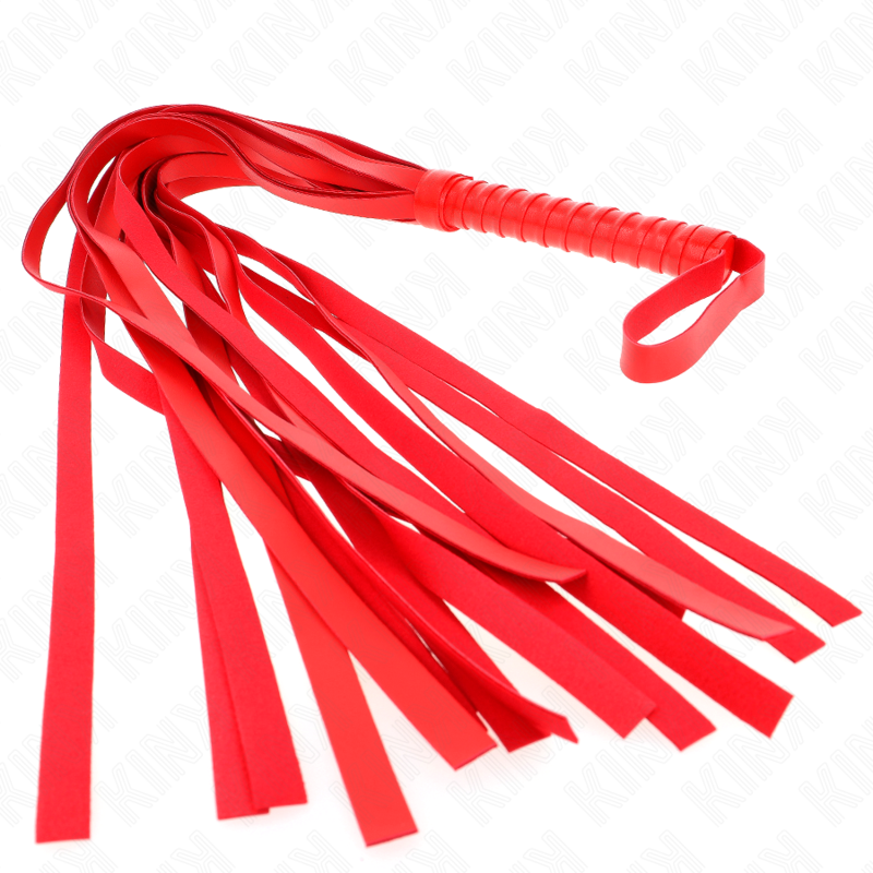 KINK - CHICOTE CABO CURTO VERMELHO 70 CM - Image 4