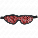 KINK - FAIXA DE CABEÇA PADRÃO DIAMANTE VERMELHO 20,5 x 6 CM