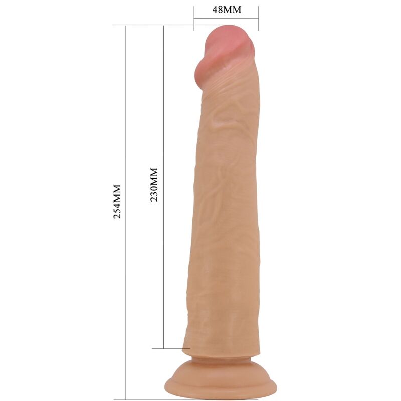 PRETTY LOVE - DILDO REALISTA SHARIFE 25 CM CARNE - Image 5