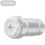 KIIROO - FEEL POCKET STROKER CRYSTAL POR KIIROO TRANSPARENTE