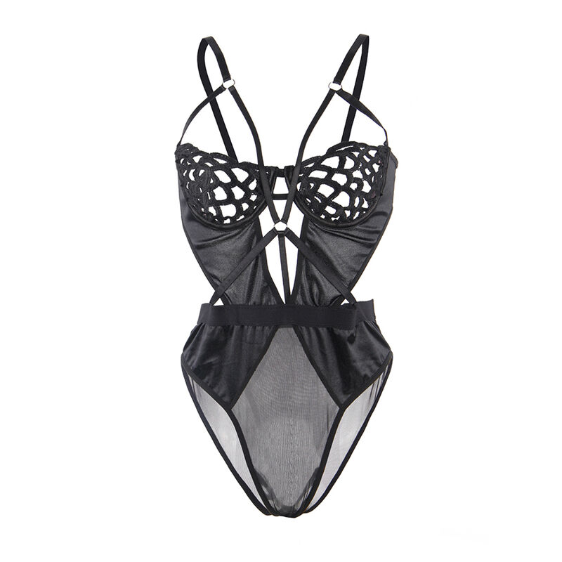 SUBBLIME - 954055 BODY SEXY DE RENDA PRETO S/M - Image 5