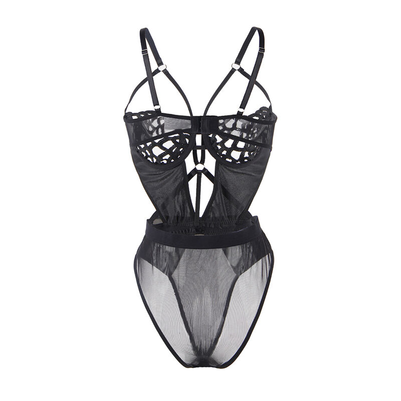 SUBBLIME - 954055 BODY SEXY DE RENDA PRETO S/M - Image 4