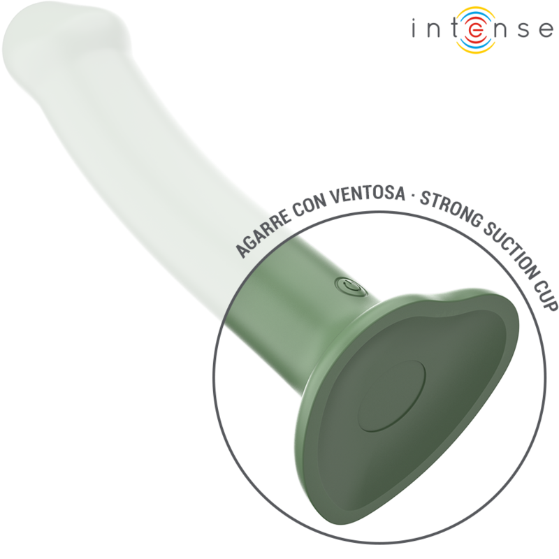 INTENSE - VIBRADOR BECCA COM VENTOSA 10 VIBRAÇÕES VERDE CONTROLE REMOTO - Image 4