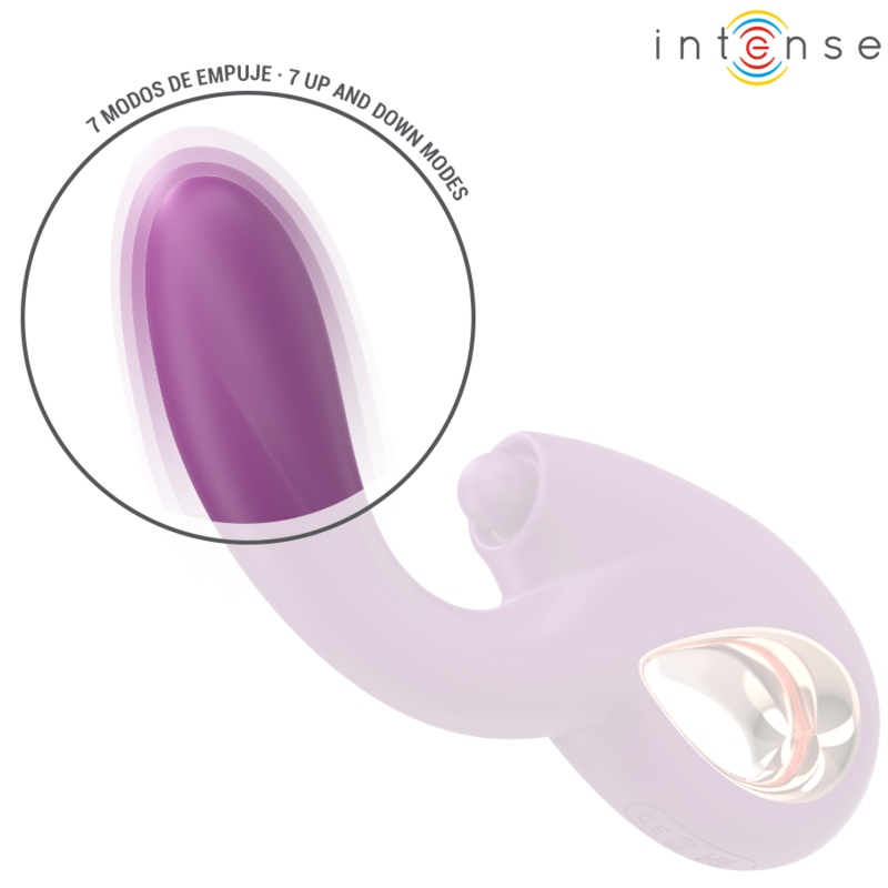 INTENSE - LALI MULTIFUNCIONAL VIBRADOR DE PONTO G COM BATIDA, IMPULSÃO E VIBRAÇÃO ROXO - Image 4