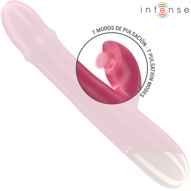 INTENSE - CHLOE VIBRADOR MULTIFUNCIONAL 3 EM 1 VERMELHO - Image 3