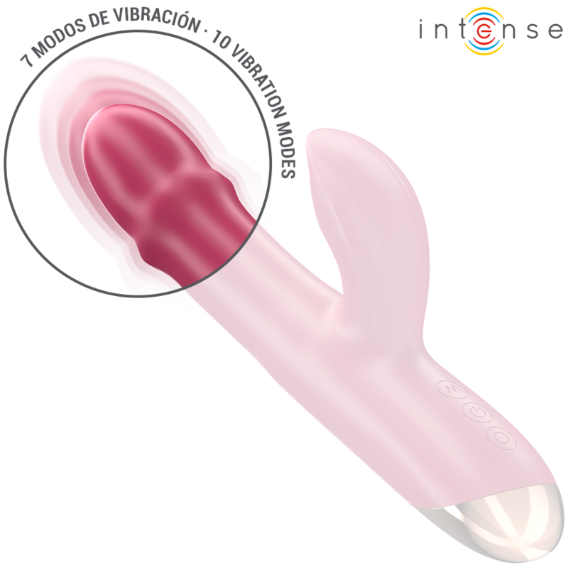 INTENSE - CHLOE VIBRADOR MULTIFUNCIONAL 3 EM 1 VERMELHO - Image 4