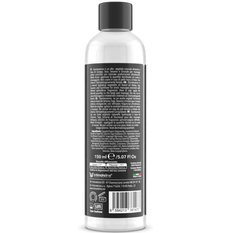 INTIMATELINE LUXURIA - ÓLEO DE MASSAGEM BERRY 150 ML - Image 3