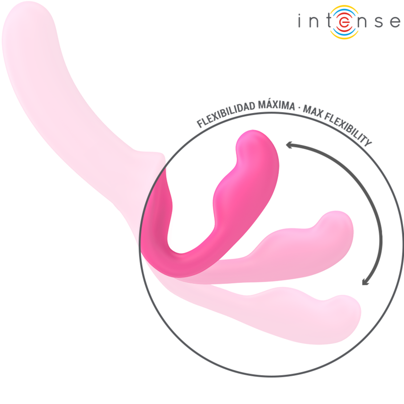 INTENSE - AMY VIBRADOR DUPLO 20 CM ROSA CONTROLE REMOTO - Image 5