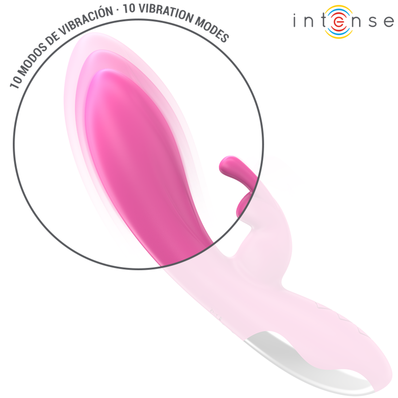 INTENSE - RANDALL RABBIT VIBRADOR 10 VIBRAÇÕES ROSA - Image 5