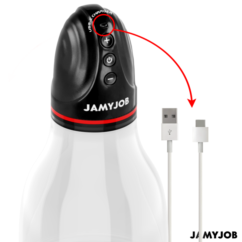 JAMYJOB - BOMBA DE TESTÍCULOS AUTOMÁTICA XPAND LITE 3 NÍVEIS DE SUCÇÃO CINZA - Image 4